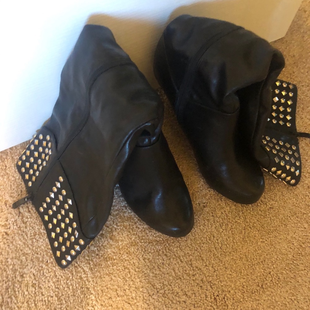 BCBG studded boots